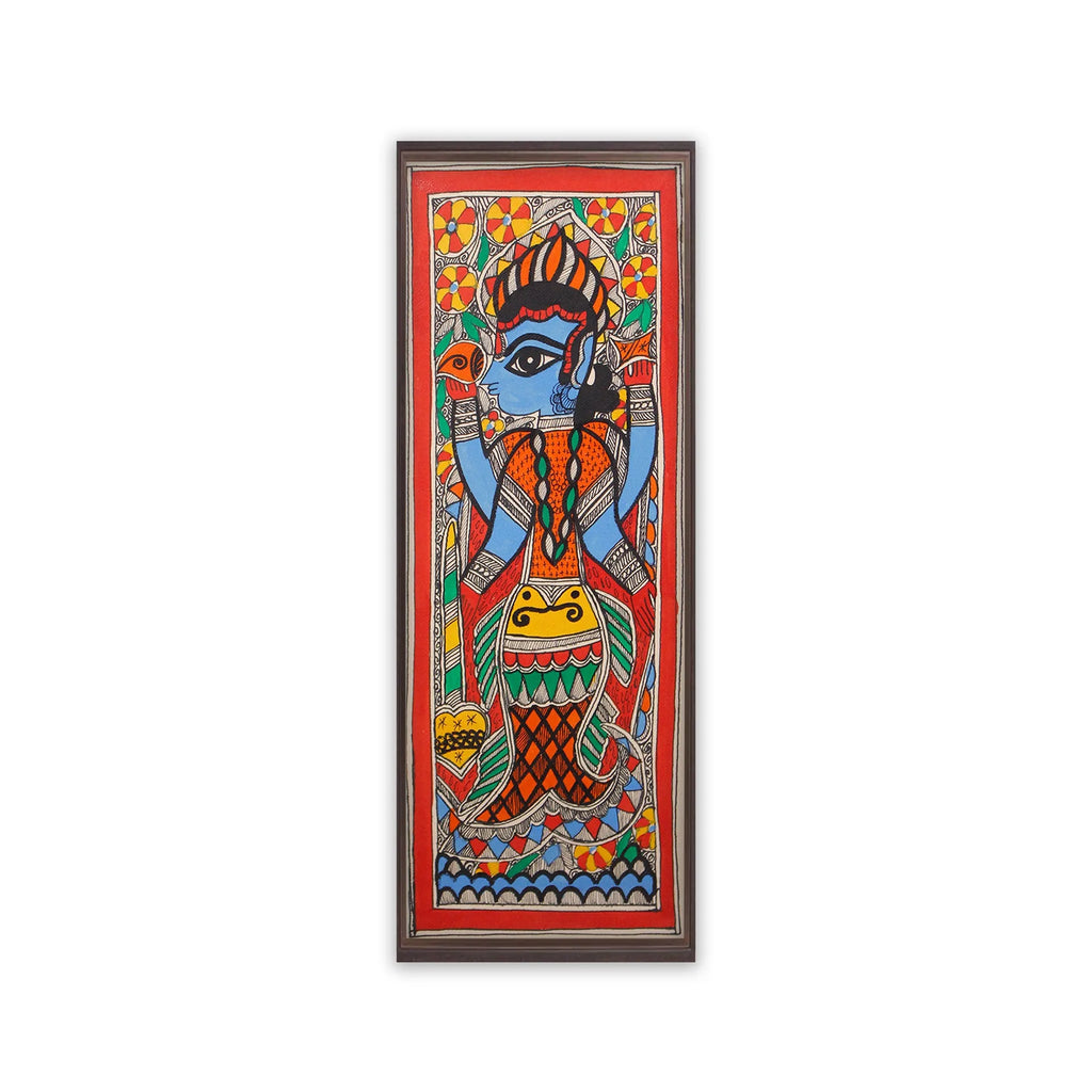 Madhubani - Vishnu Bhagwan