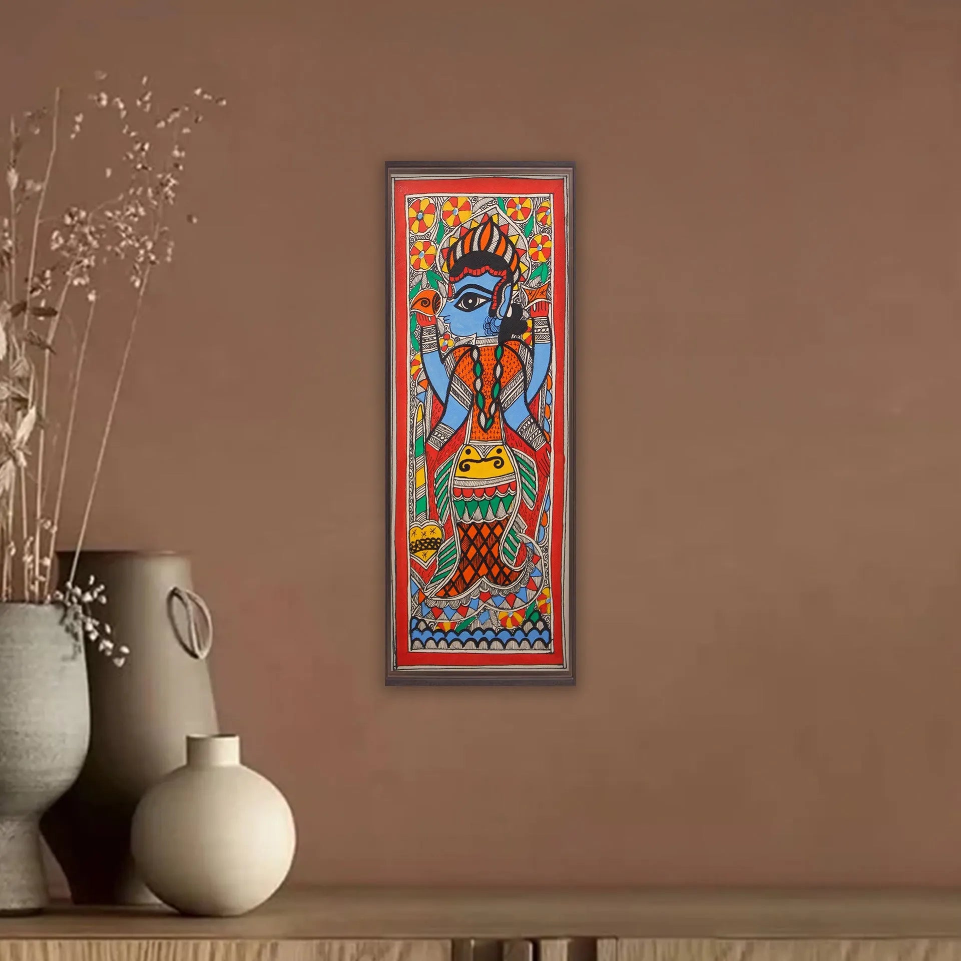 Madhubani - Vishnu Bhagwan