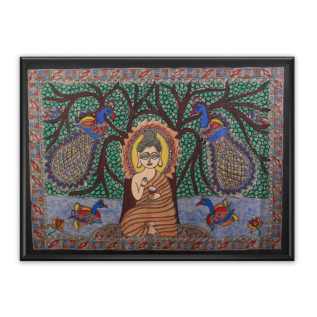 Madhubani - Buddha