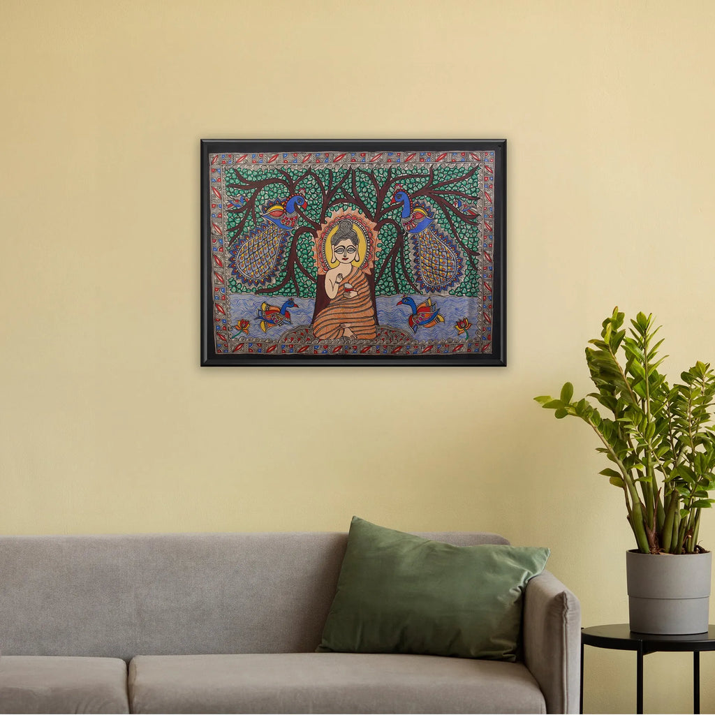 Madhubani - Buddha