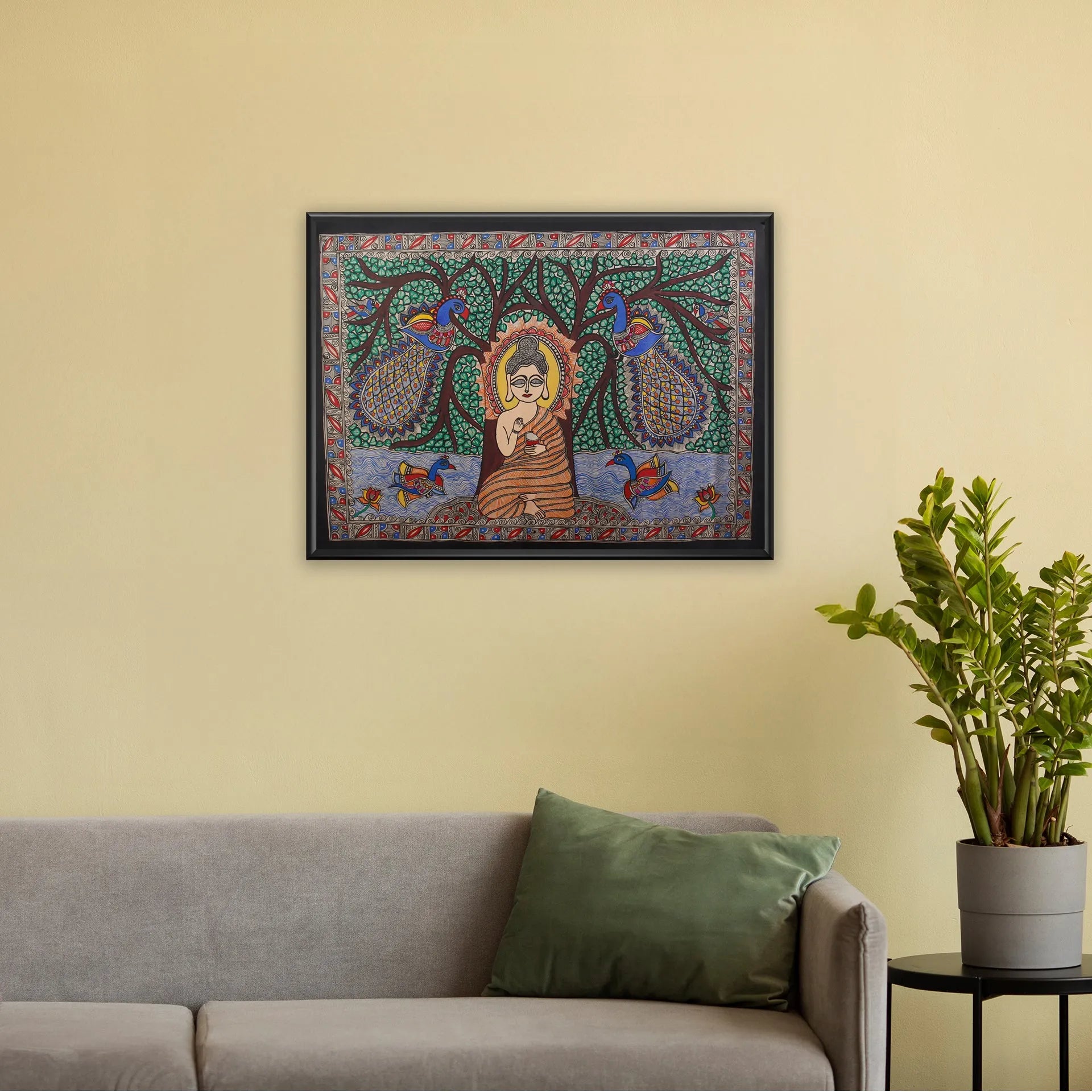 Madhubani - Buddha