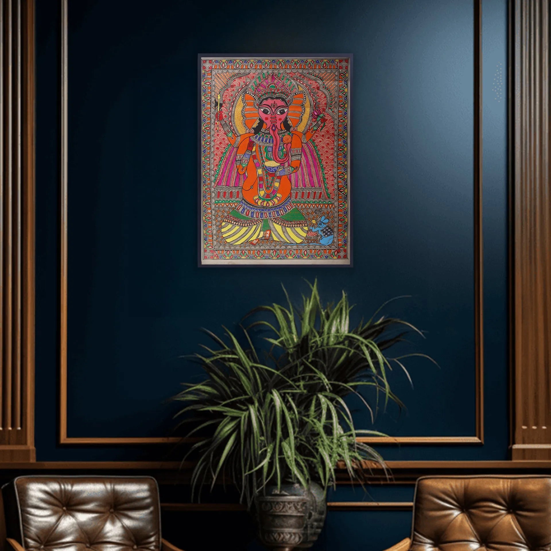 Madhubani - Ganesha