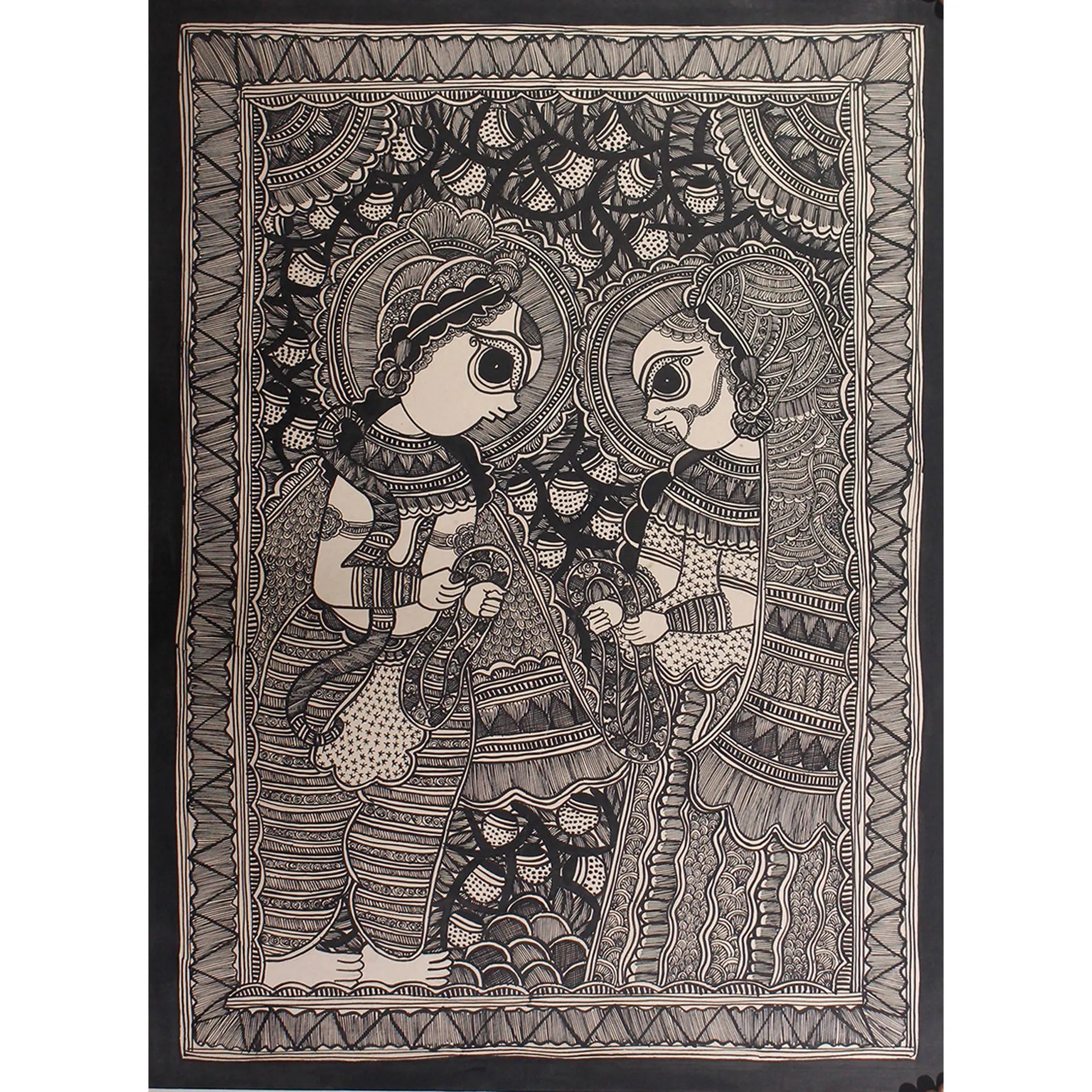 Madhubani - Ram Sita Vivaah
