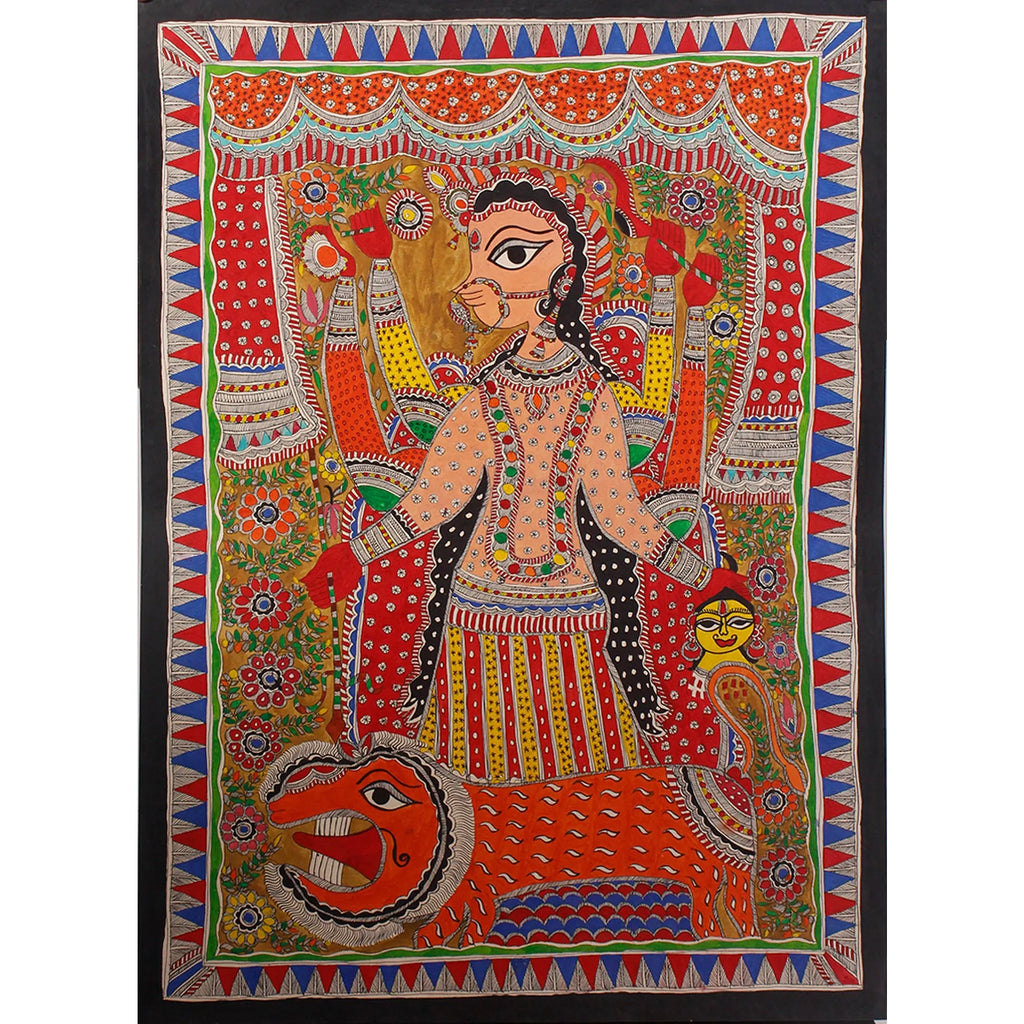 Madhubani - Durga Maa
