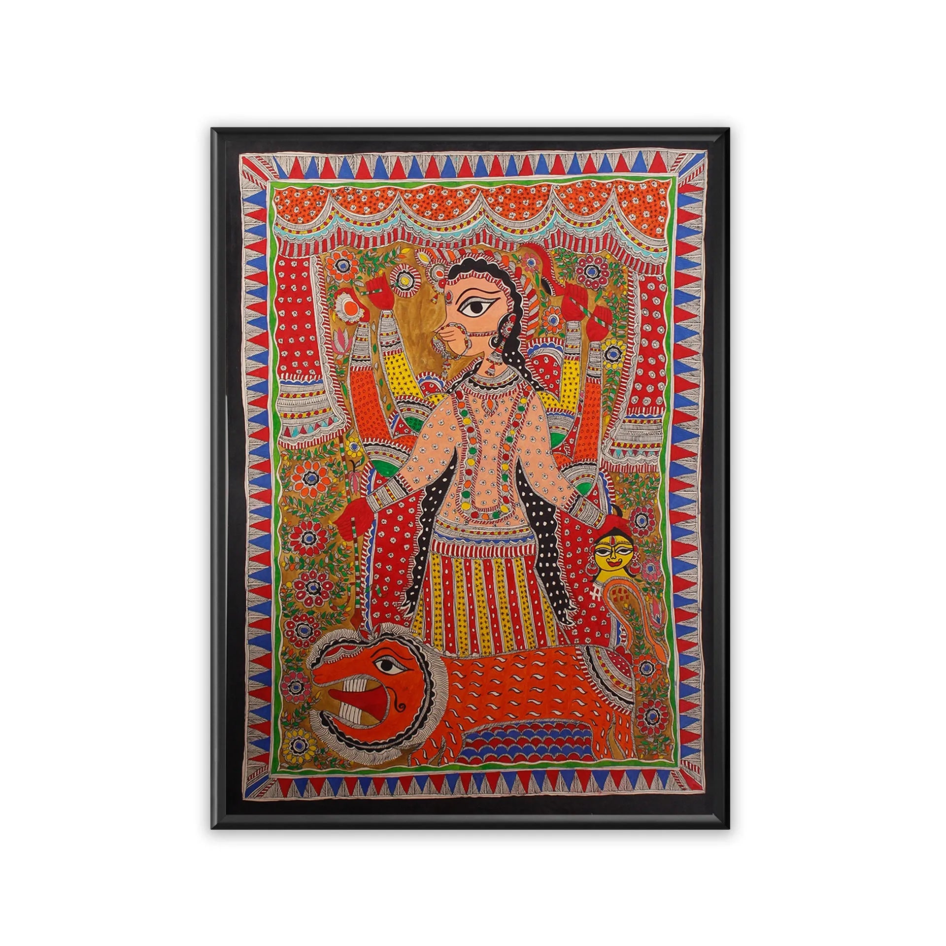Madhubani - Durga Maa