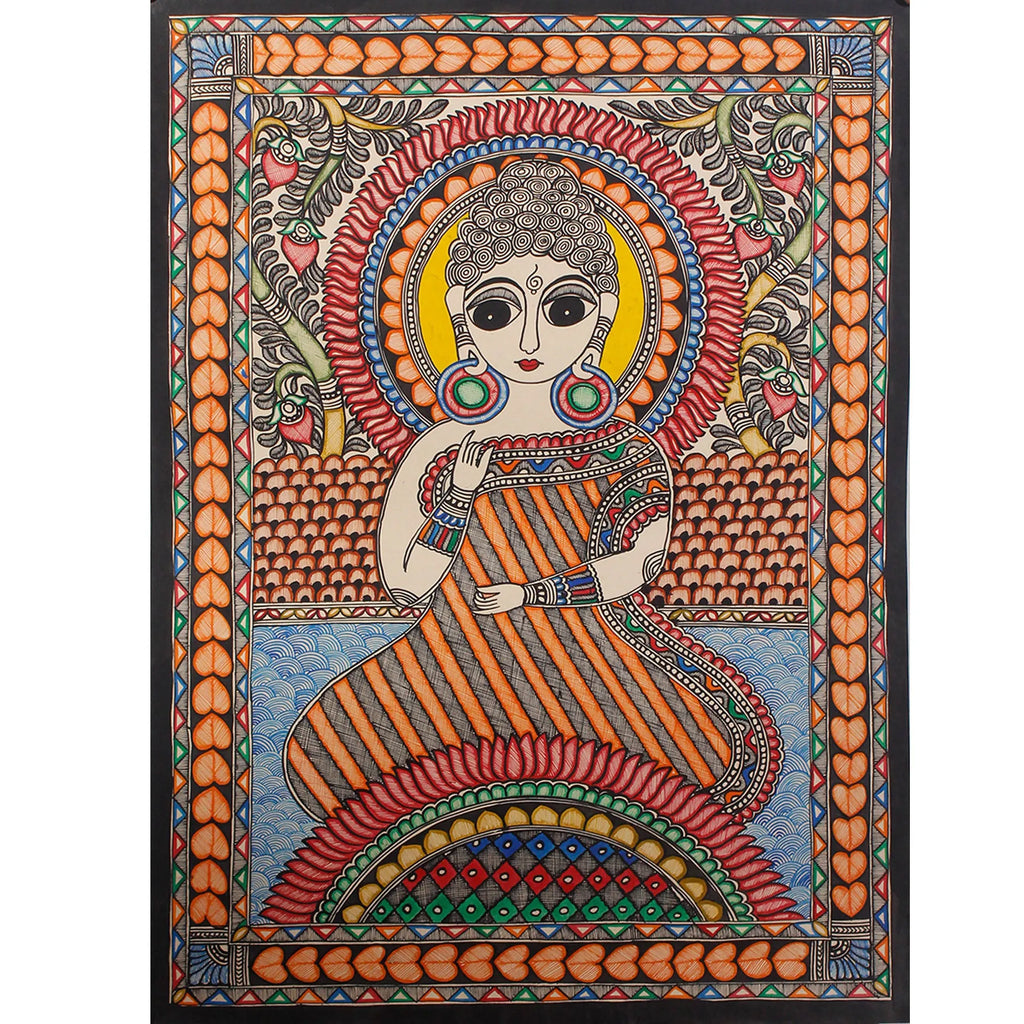 Madhubani - Buddha