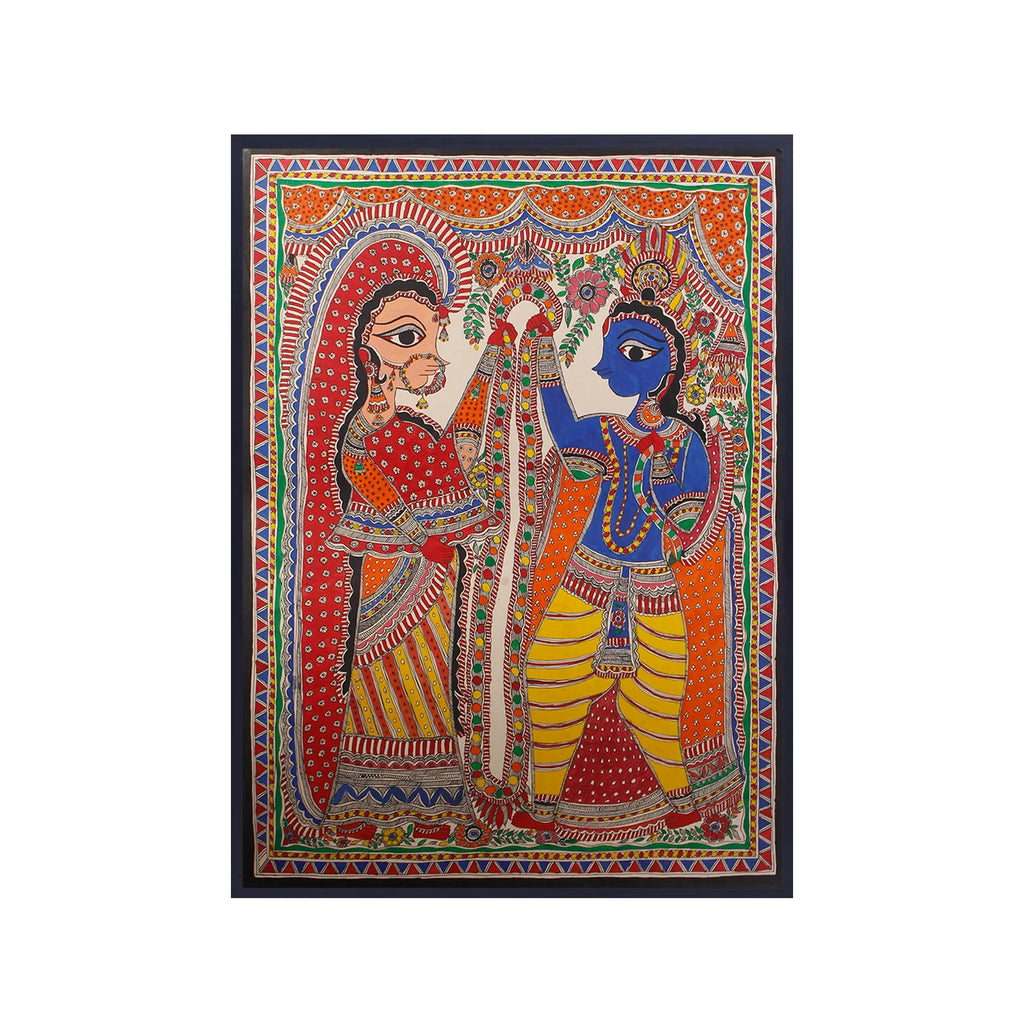 Madhubani - Ram Sita Vivaah