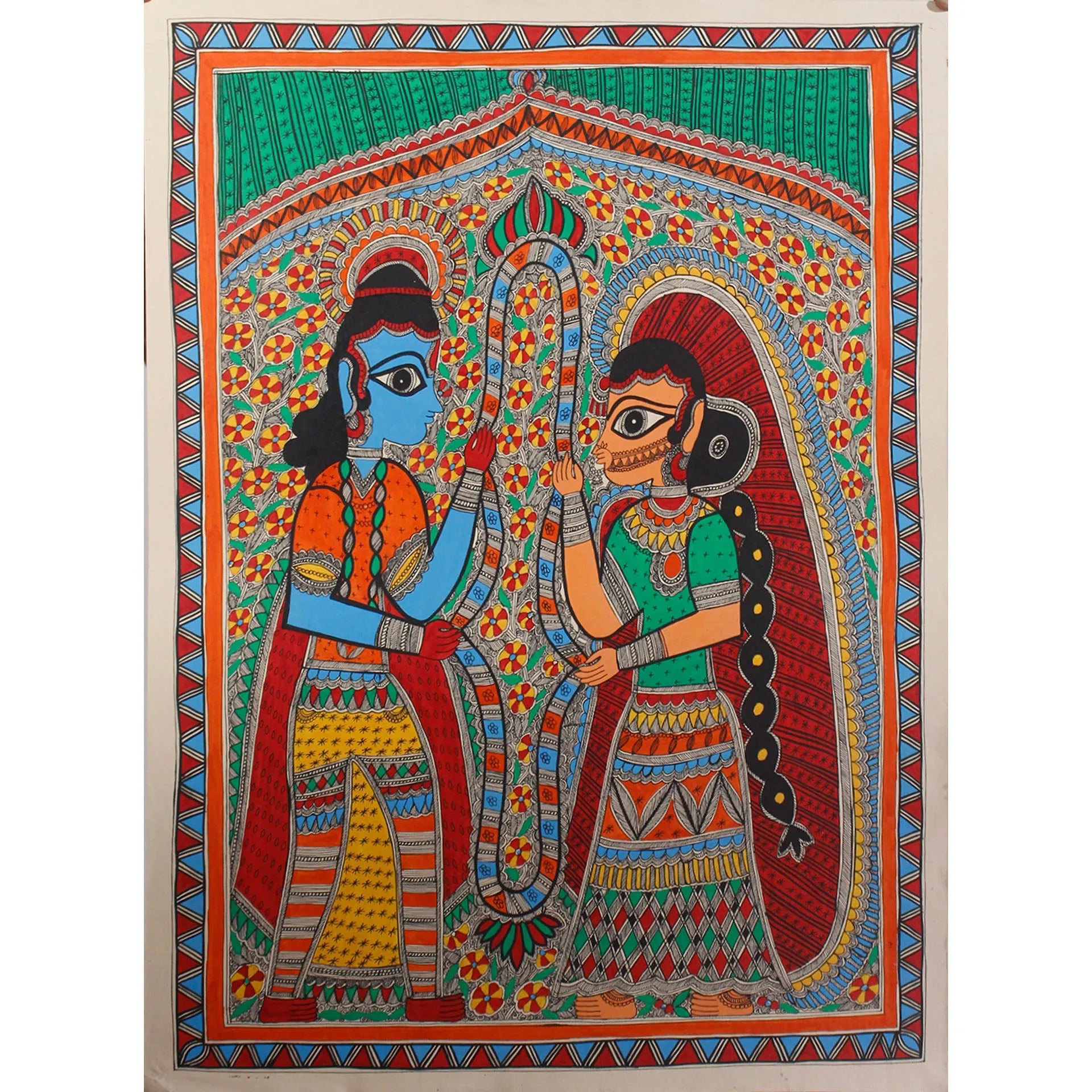 Madhubani - Ram Sita Vivaah
