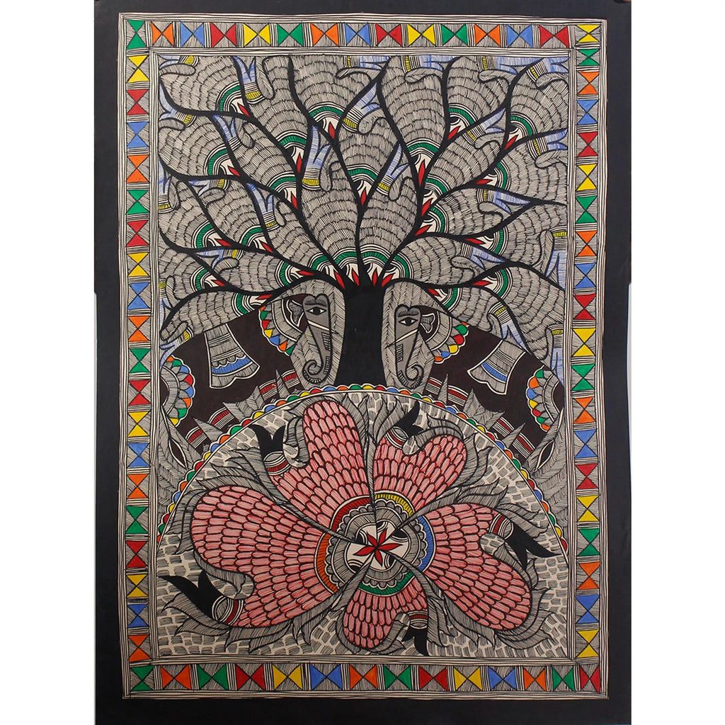 Madhubani - Nature Scene
