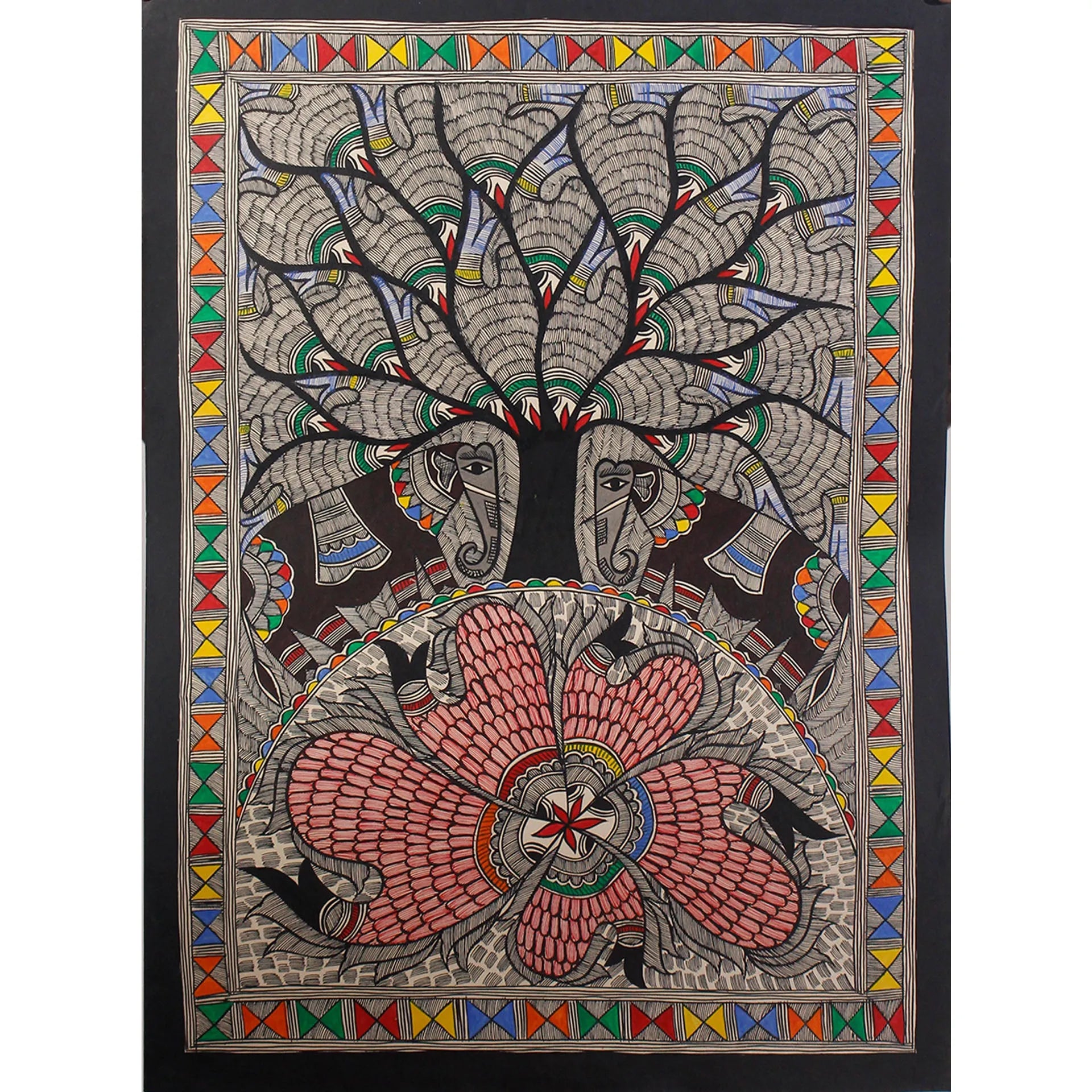 Madhubani - Nature Scene