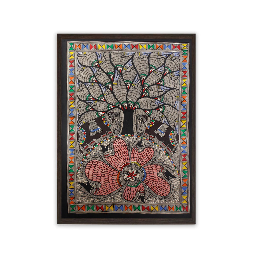 Madhubani - Nature Scene