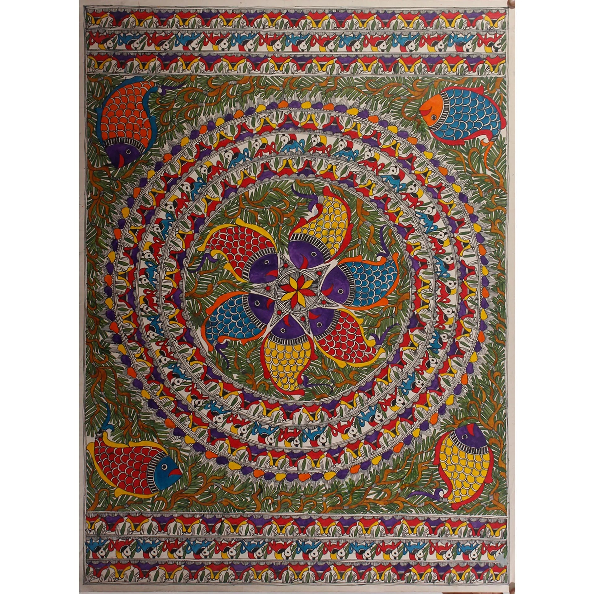 Madhubani - The Fish