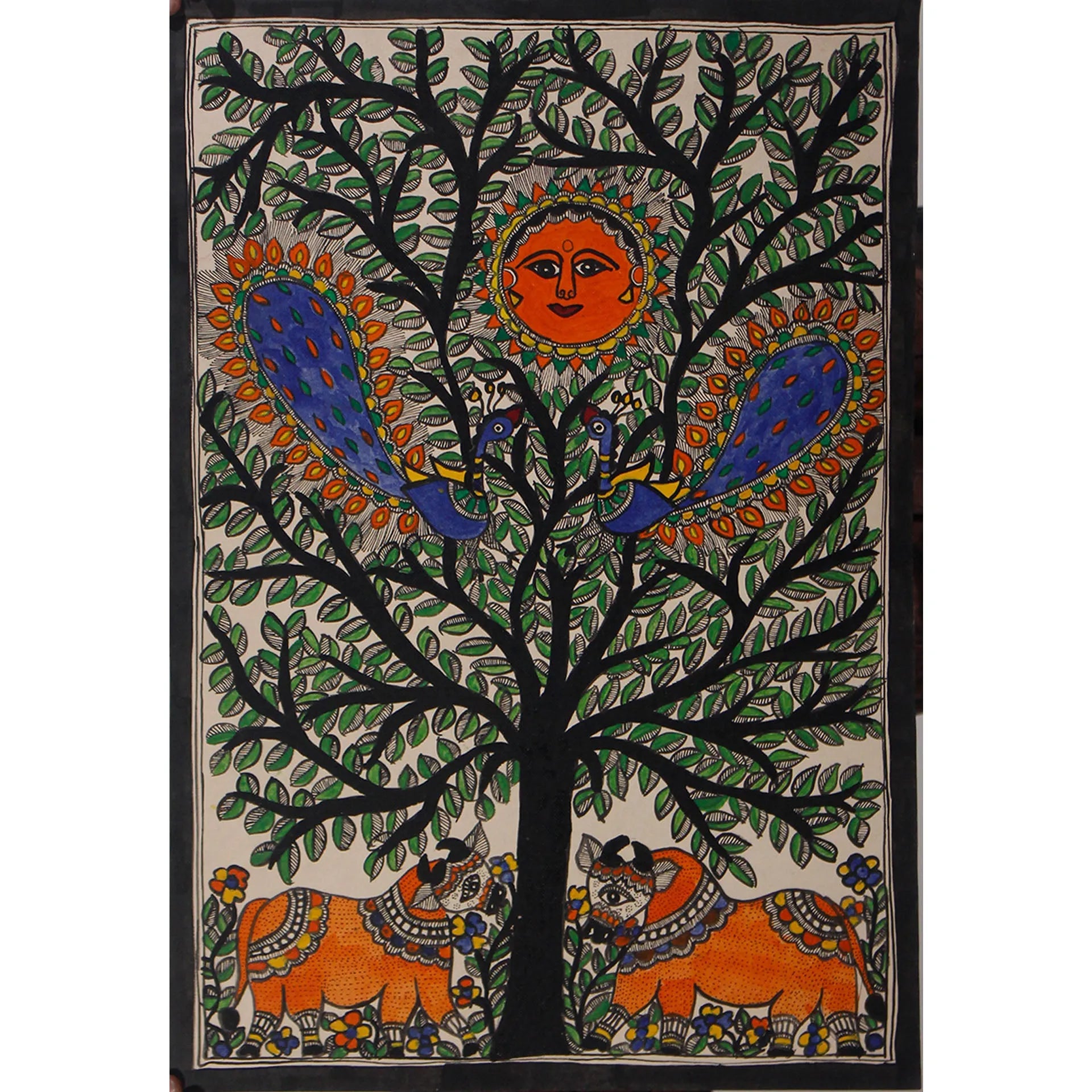 Madhubani - Nature Scene