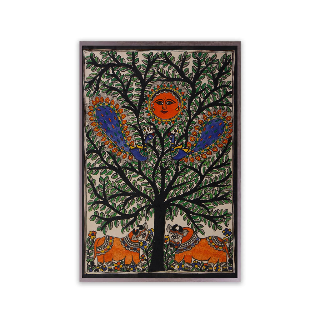 Madhubani - Nature Scene