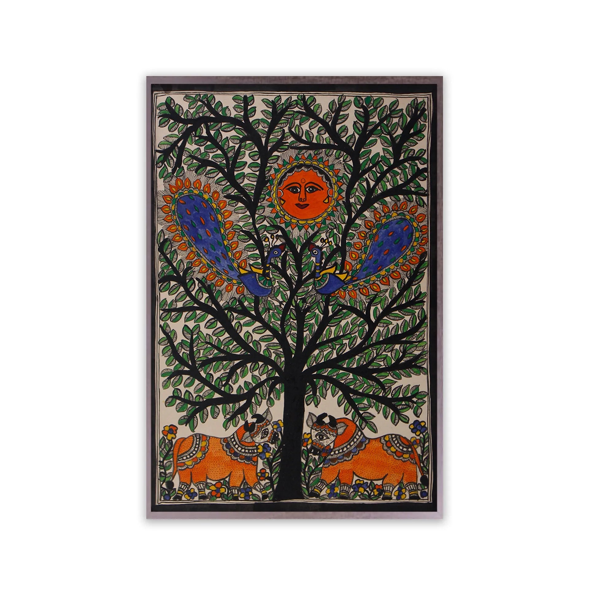 Madhubani - Nature Scene