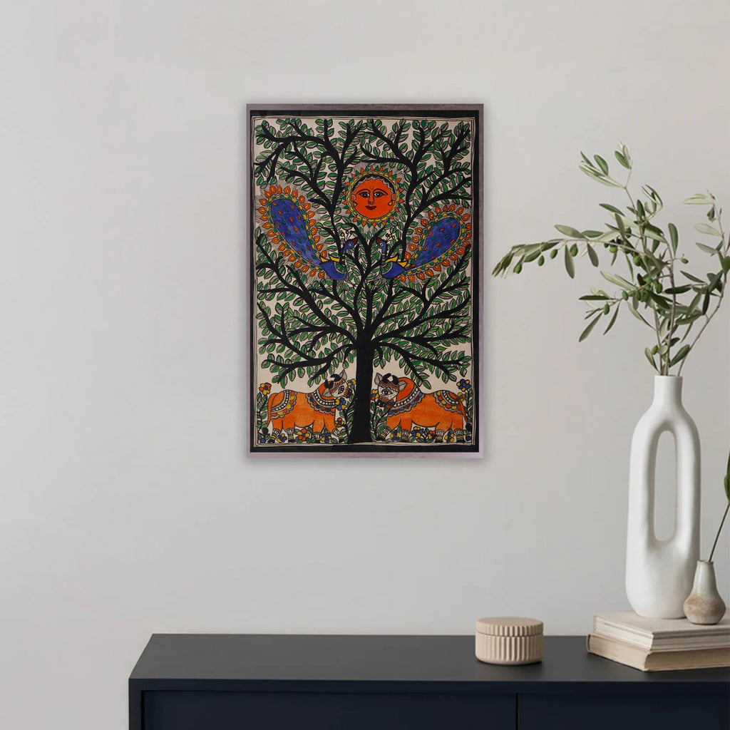 Madhubani - Nature Scene