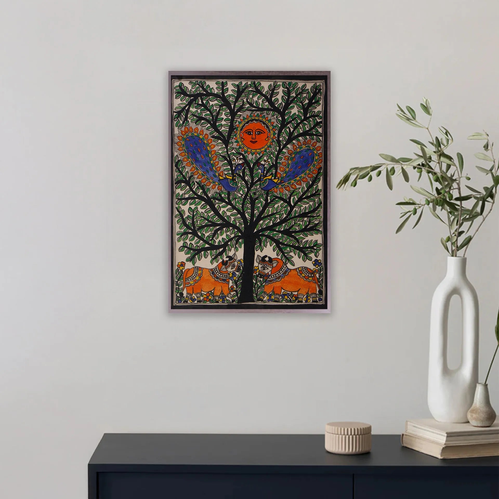 Madhubani - Nature Scene