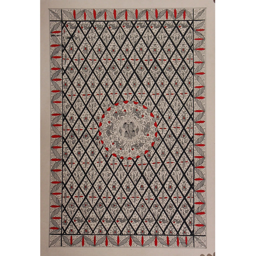 Madhubani - Nature Scene