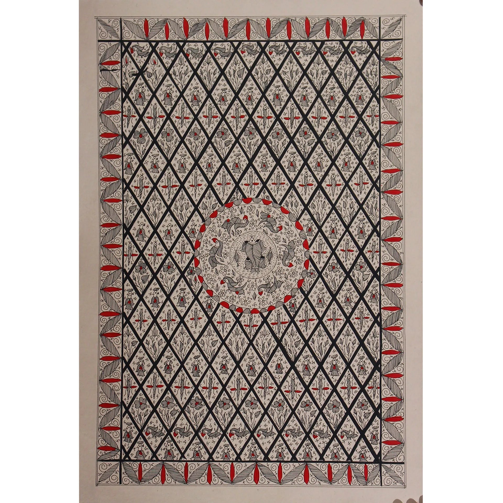 Madhubani - Nature Scene