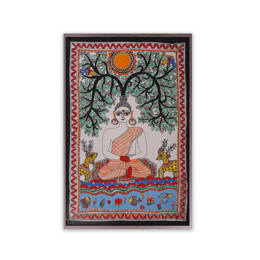 Madhubani - Buddha