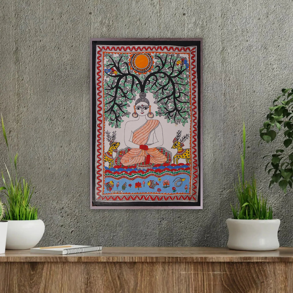 Madhubani - Buddha