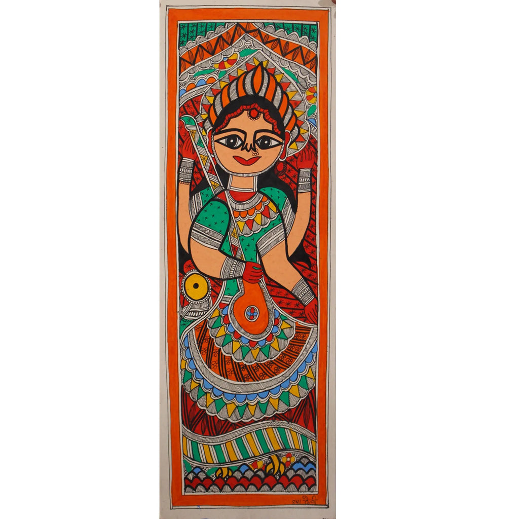 Madhubani - Saraswati Maa