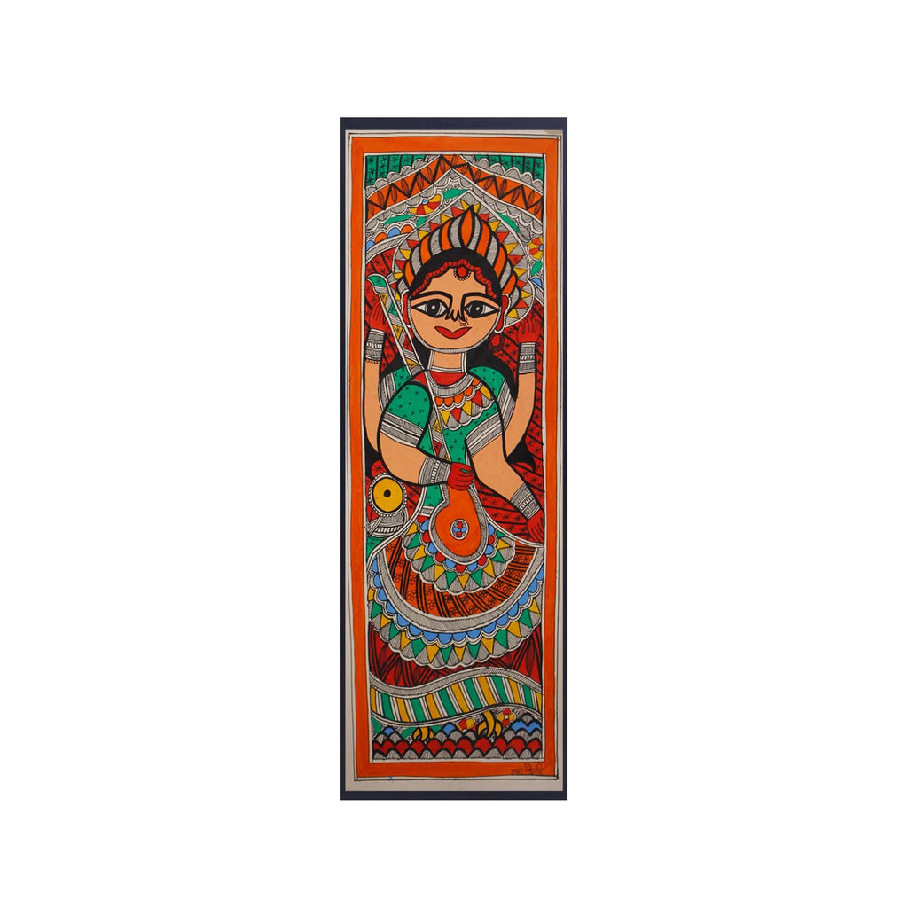 Madhubani - Saraswati Maa
