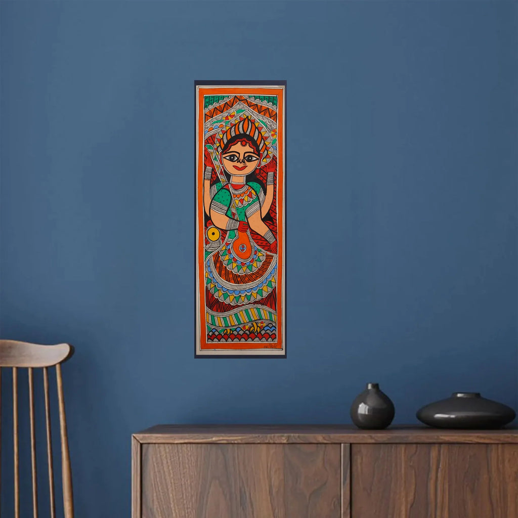 Madhubani - Saraswati Maa