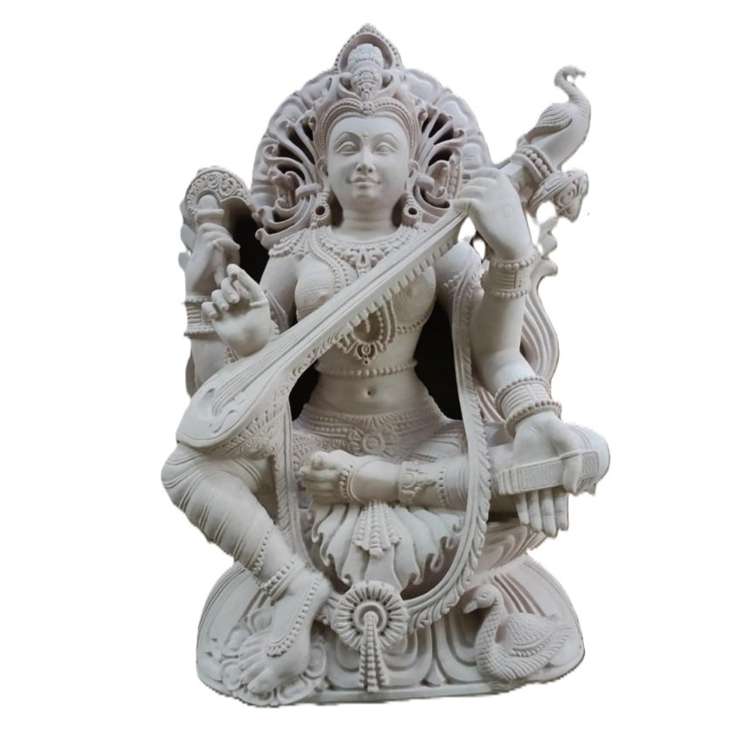 Orissa Stone Sculpture - Saraswati ji