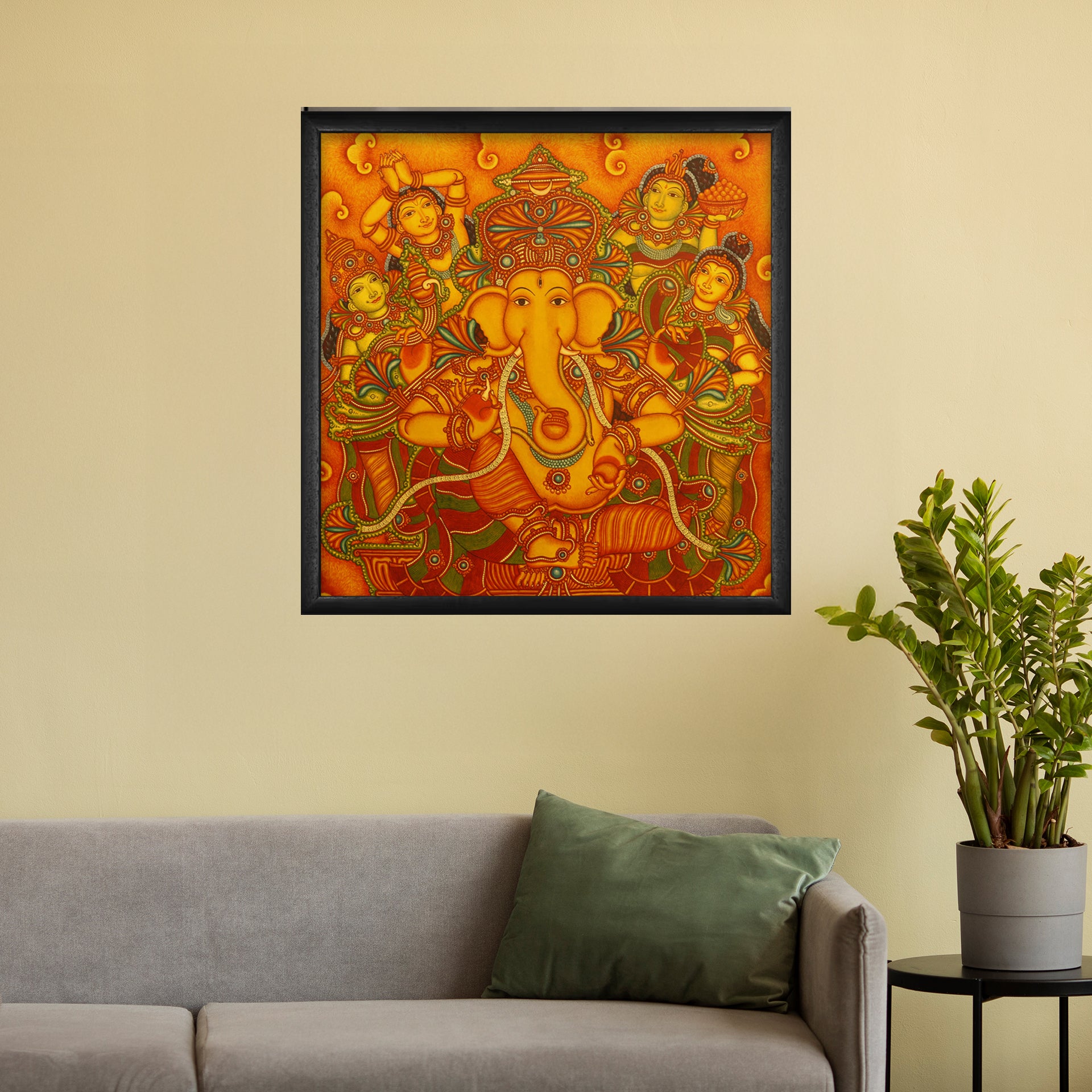 Kerala Mural - Ganesha
