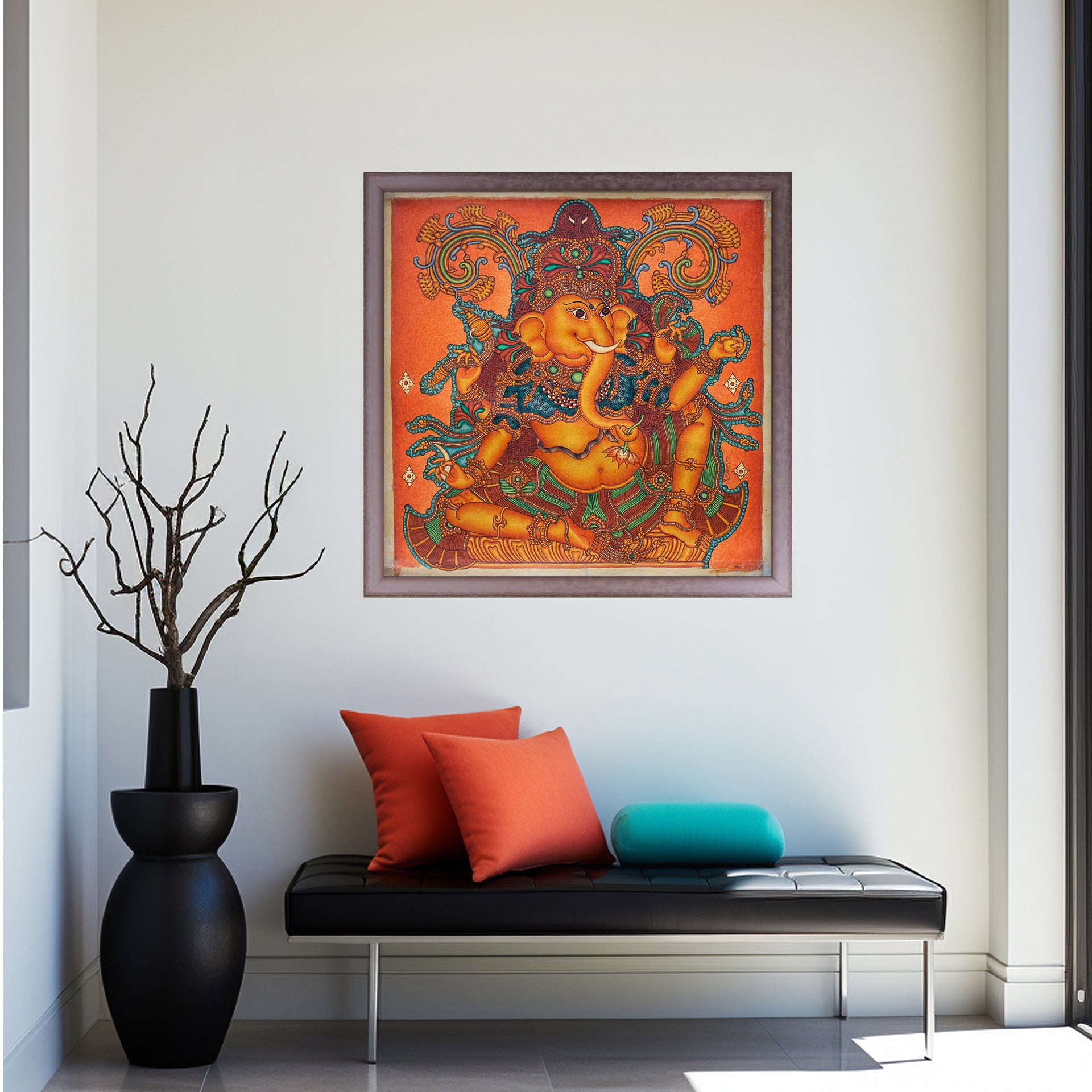 Kerala Mural - Ganesha