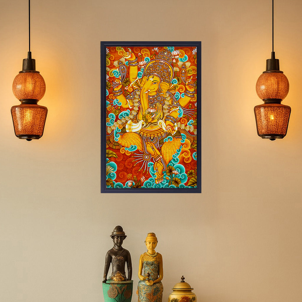 Kerala Mural - NIRUTHA GANAPATHY