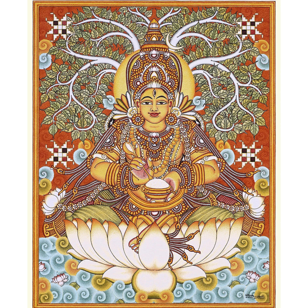 Kerala Mural - ANNAPOORNI