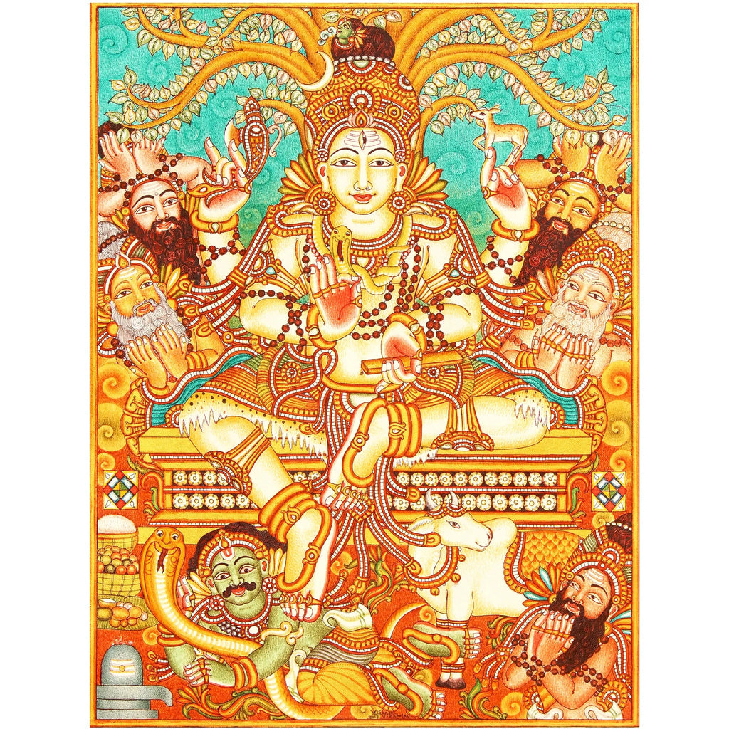 Kerala Mural - DAKSHINAMOORTHY