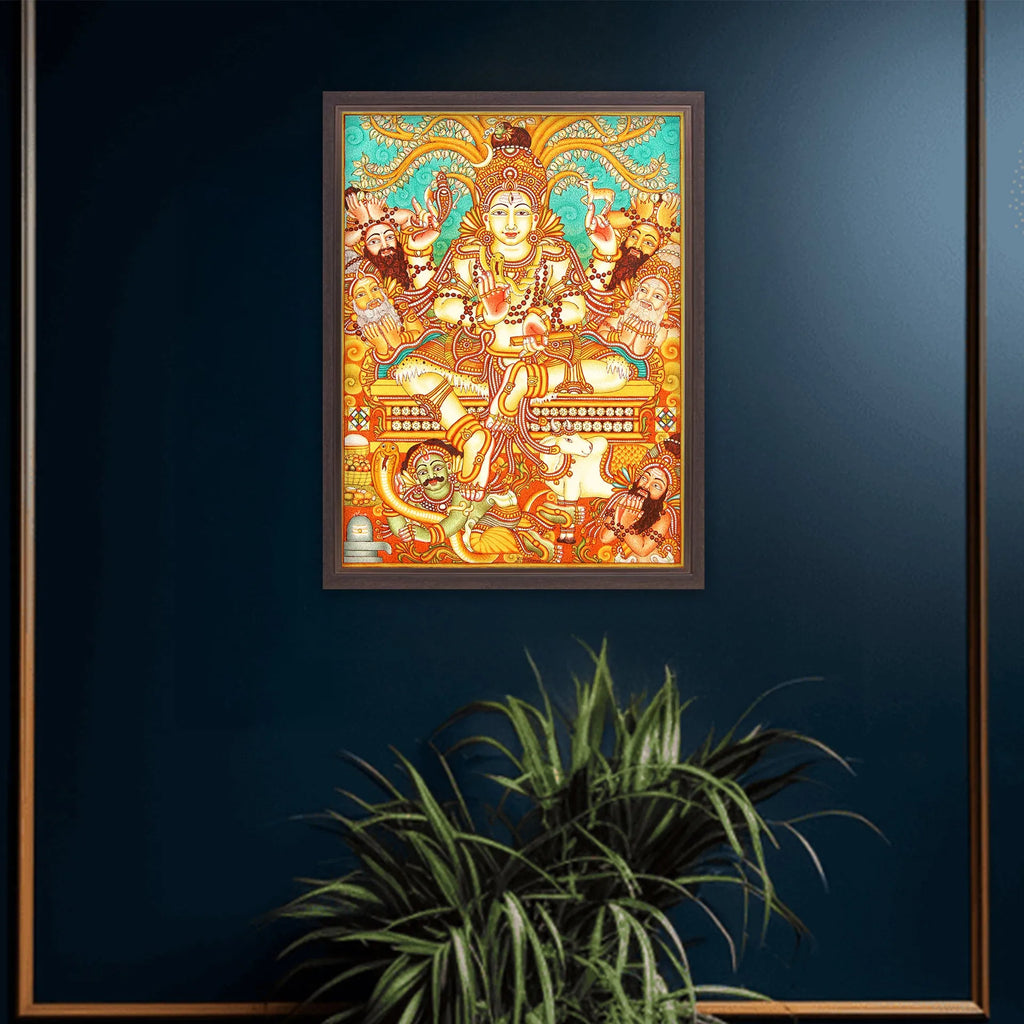 Kerala Mural - DAKSHINAMOORTHY