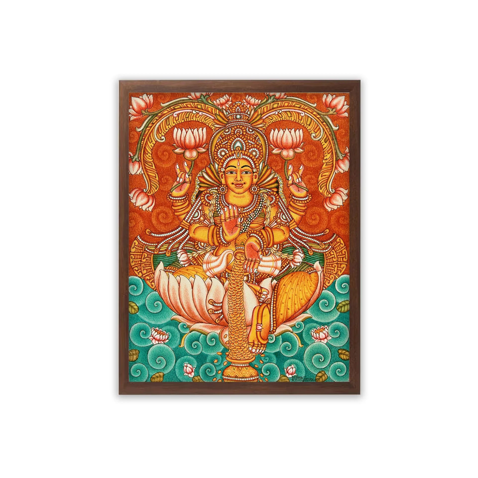 Kerala Mural - LAKSHMI DEVI