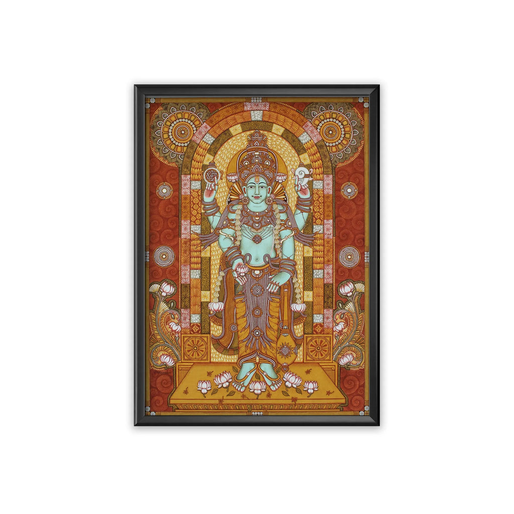 Kerala Mural - MAHA VISHNU