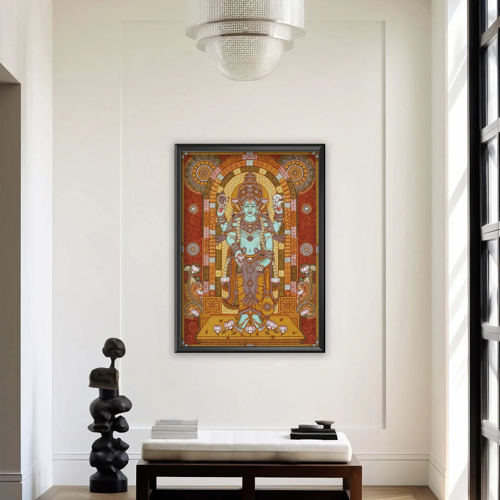 Kerala Mural - MAHA VISHNU