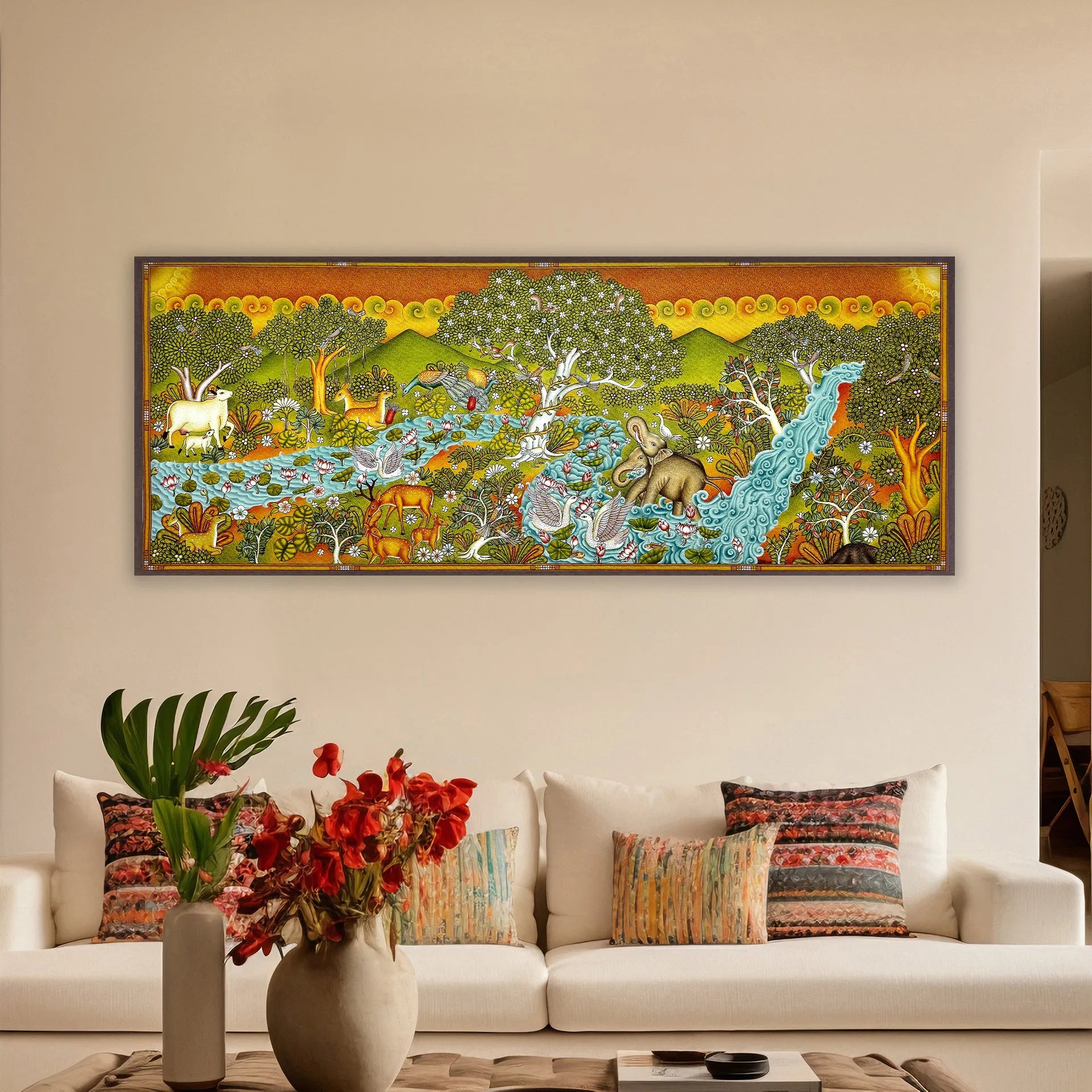 Kerala Mural - TREE OF LIFE