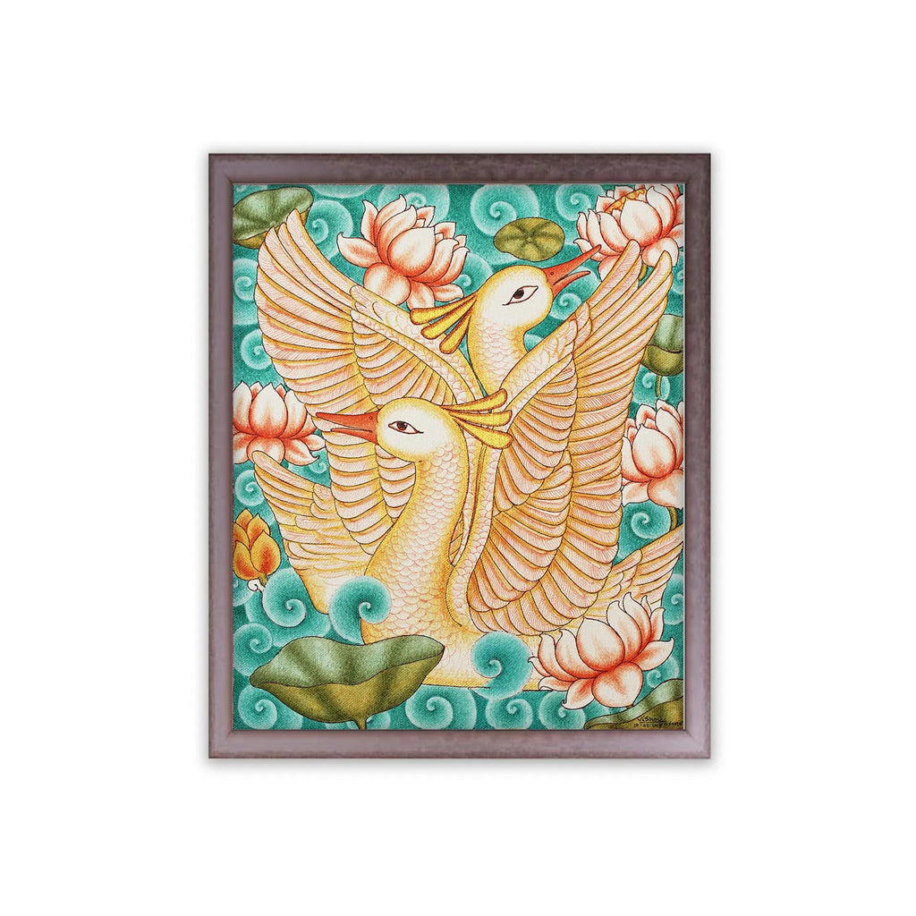 Kerala Mural - BIRDS SERIES