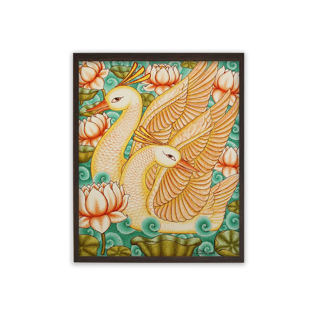 Kerala Mural - BIRDS SERIES