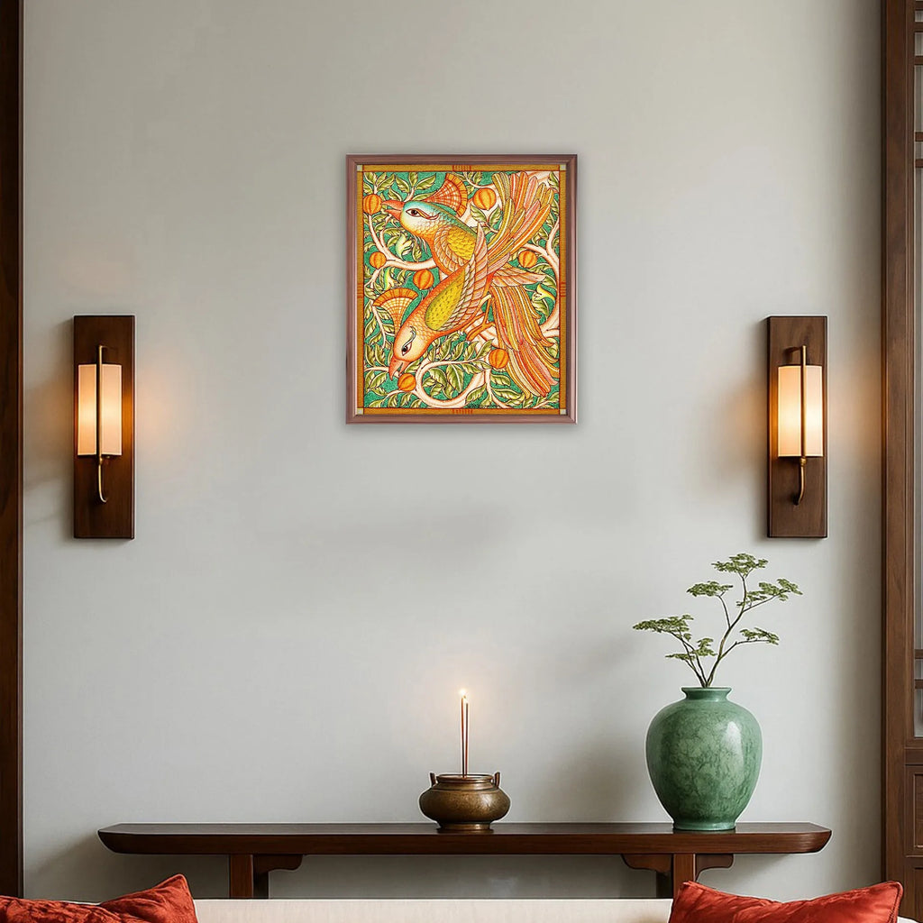 Kerala Mural - BIRDS SERIES