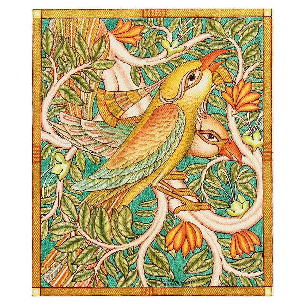 Kerala Mural - BIRDS SERIES
