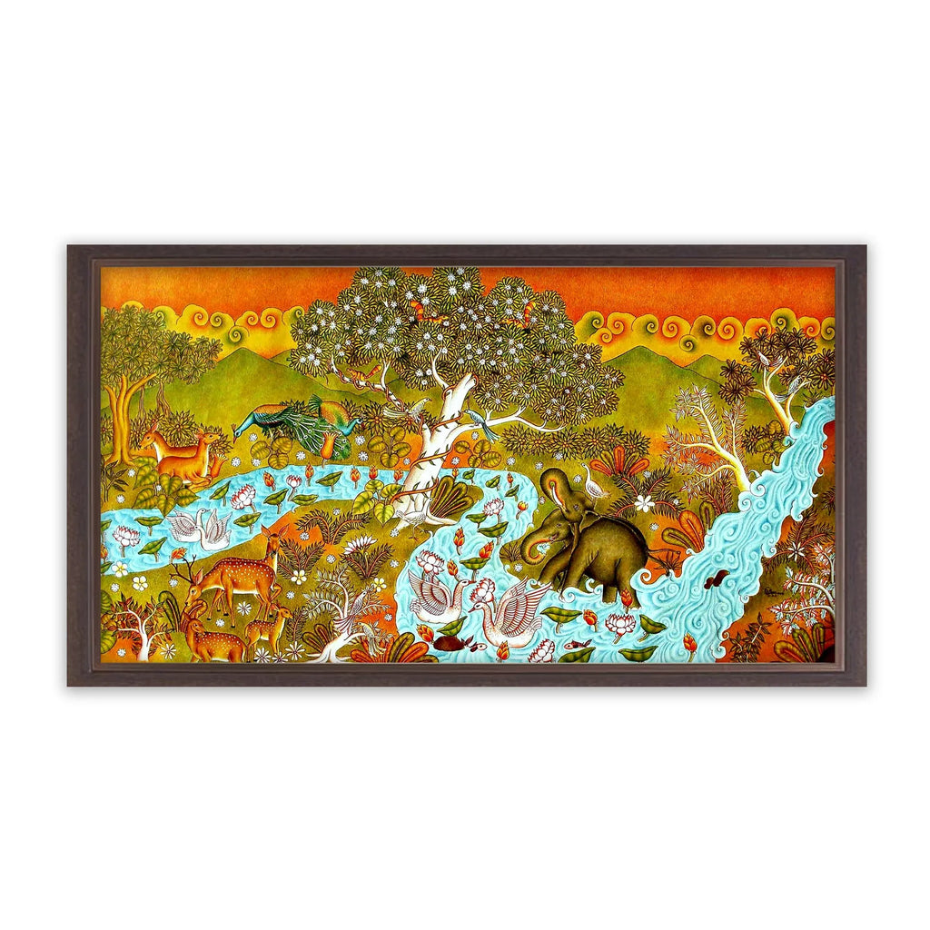 Kerala Mural - TREE OF LIFE