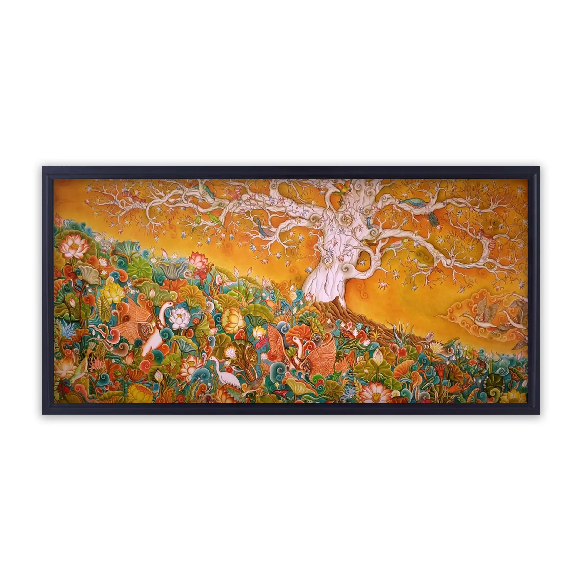 Kerala Mural - TREE OF LIFE