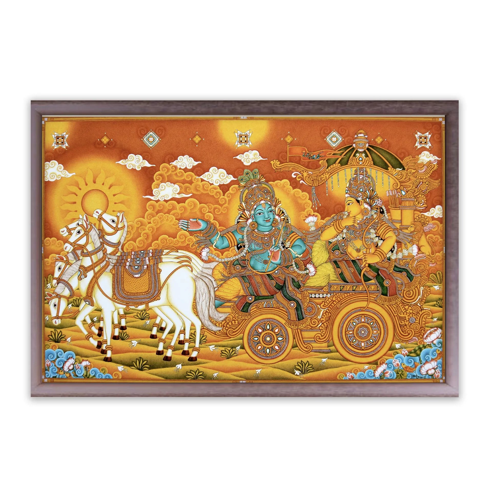 Kerala Mural - PARTHA SARATHY