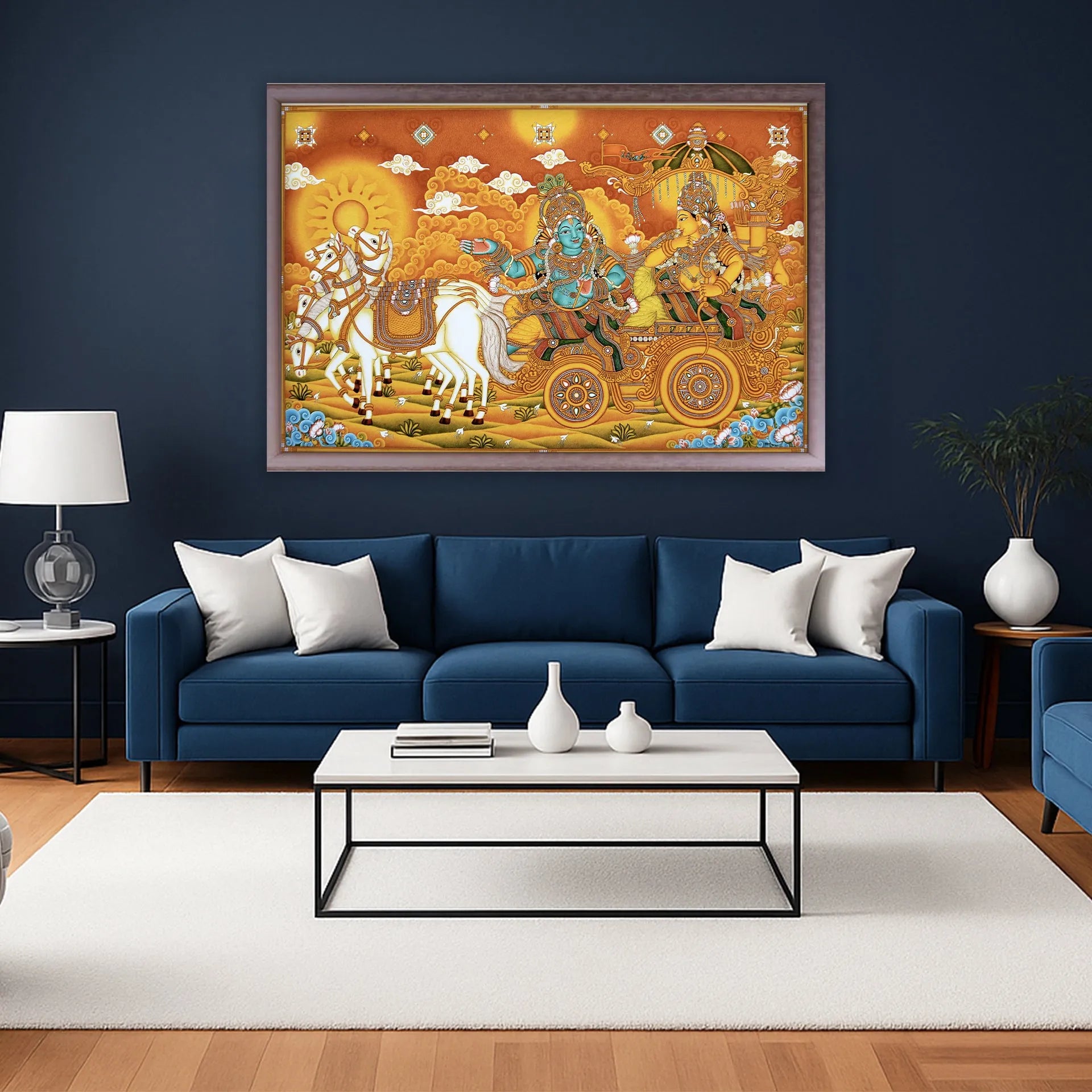 Kerala Mural - PARTHA SARATHY