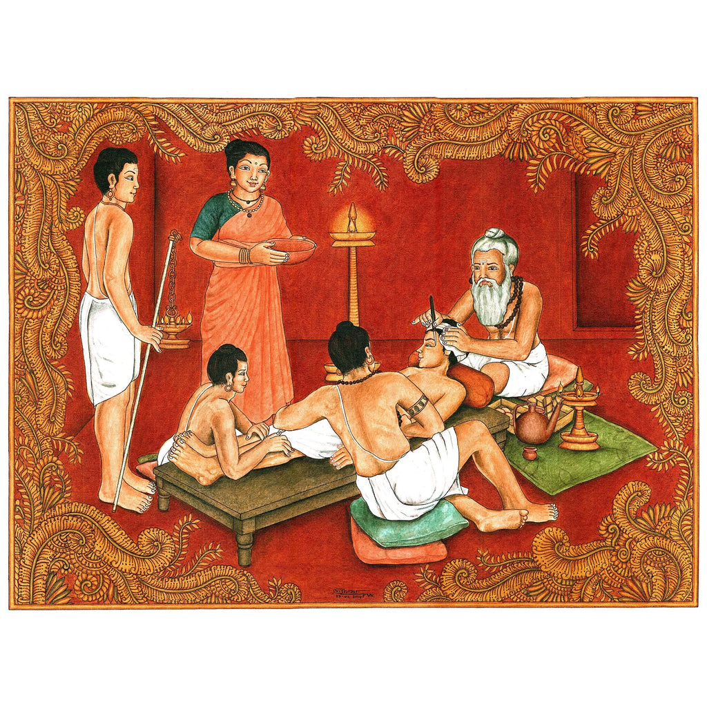 Kerala Mural - SUSRUTHA SURGERY