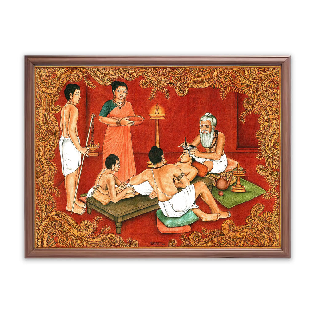 Kerala Mural - SUSRUTHA SURGERY