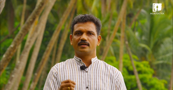 Kerala Mural - Farmer
